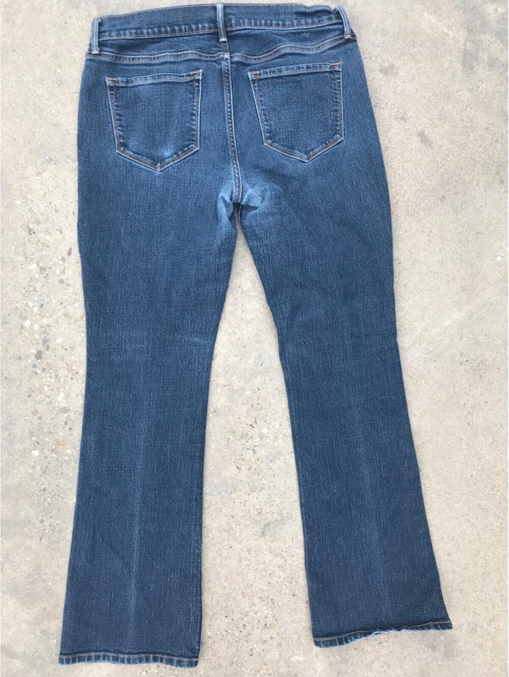 Old Navy Original Mid Rise Skinny Stretch Jeans Medium Wash Womens 8 Short